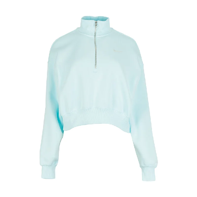 Phoenix Fleece QZ Crop - Womens