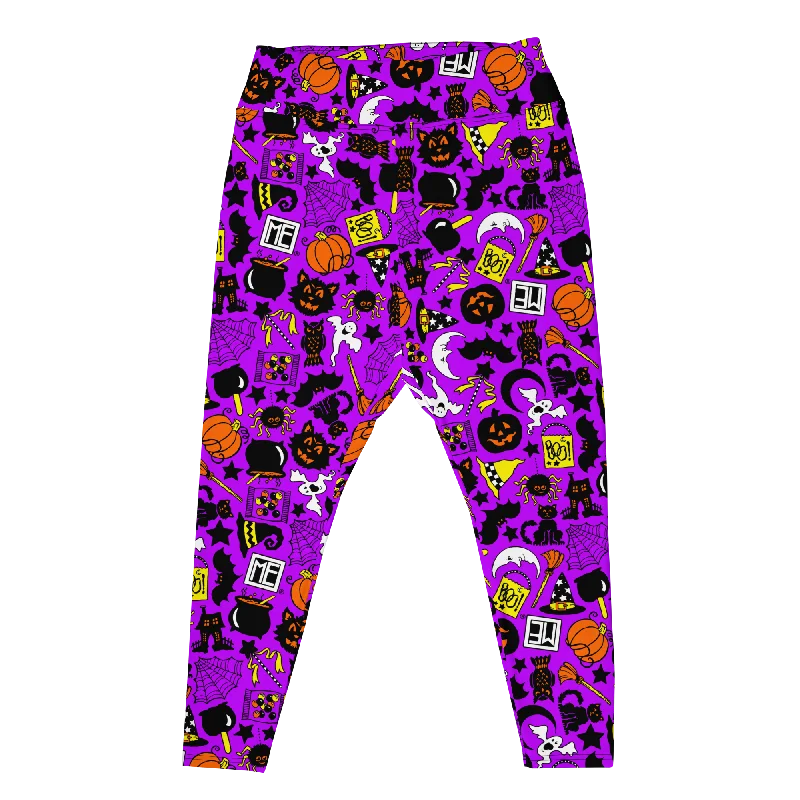 Halloween Icons Plus Size Leggings