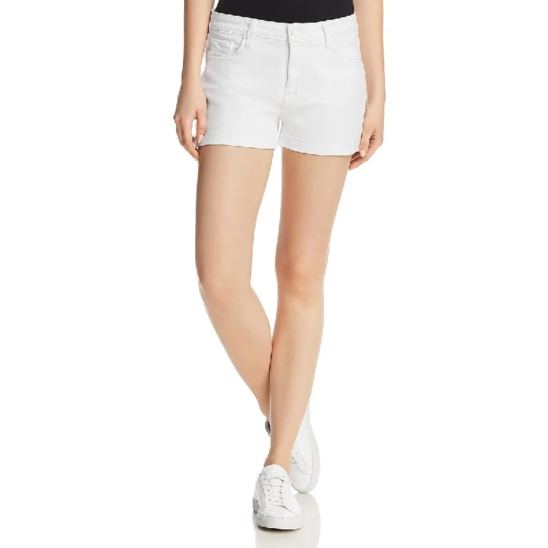 Jimmy Jimmy Womens Cuffed High Waist Denim Shorts