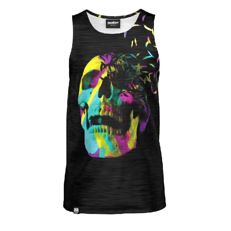 Faded Skull Tank Top