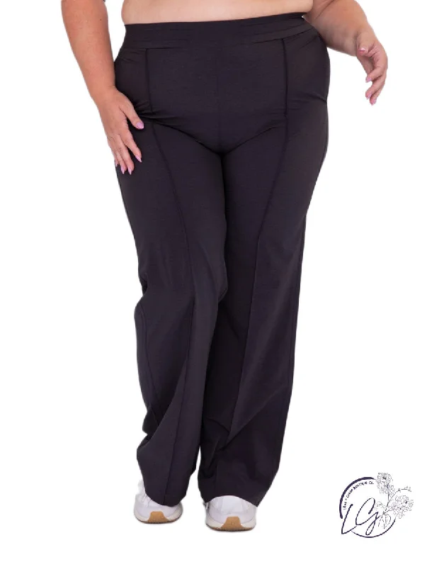 Curvy Straight Leg Active Pants