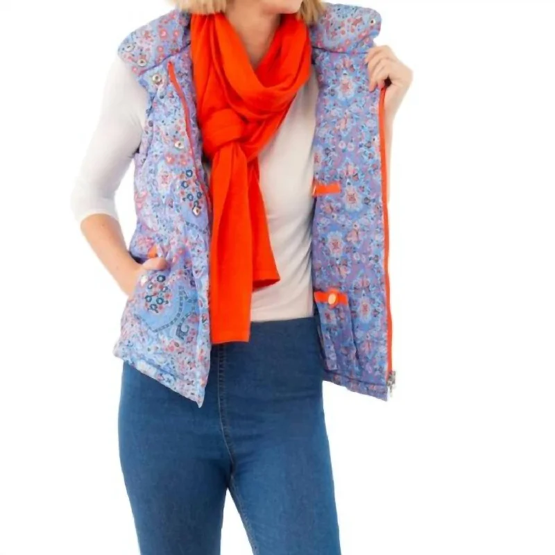 Puffer Vest - Pleasantly In Imari