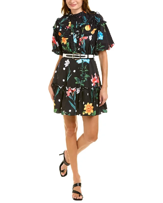 Beulah Printed Mini Dress