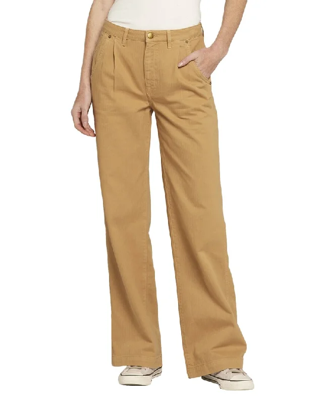 Current/Elliott The Postman Caramel Straight Leg Jean