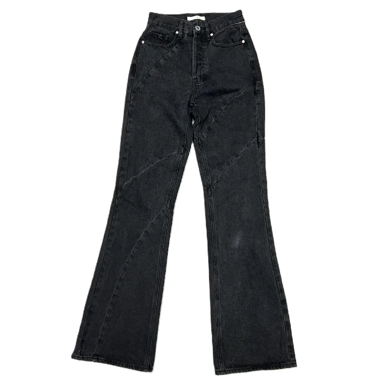 Jeans Flared By Pacsun In Black Denim, Size: 00