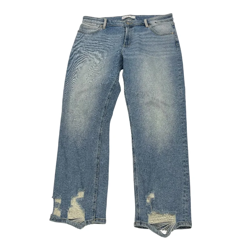 JEANS STRAIGHT By KANCAN In BLUE DENIM, Size:8