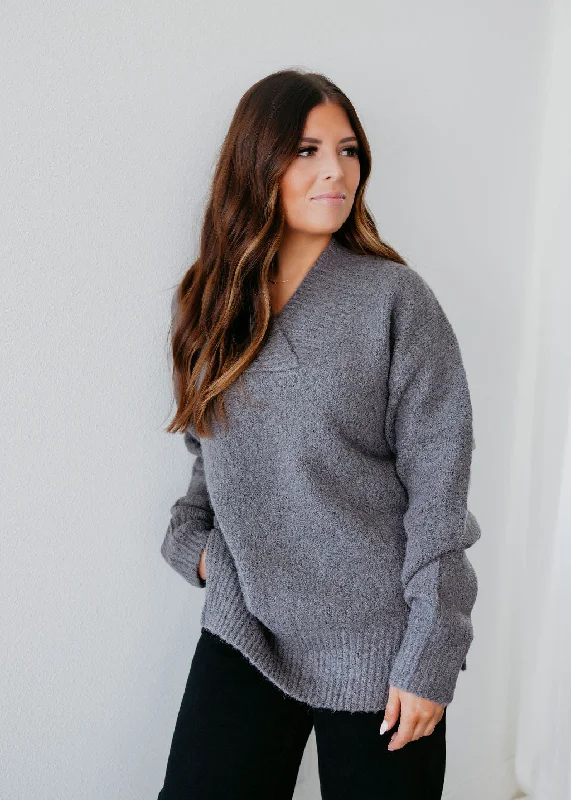 Aster Slouchy Knit Sweater