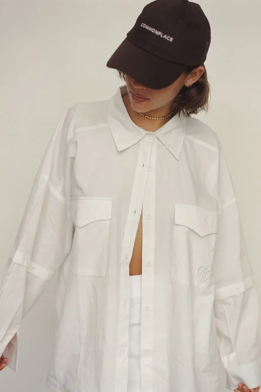 Commonplace Ease Shirt - White