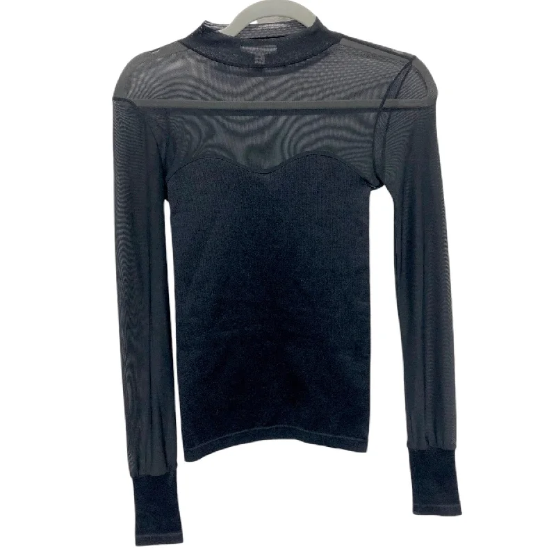 Top Long Sleeve By A Loves A In Black, Size: Xs