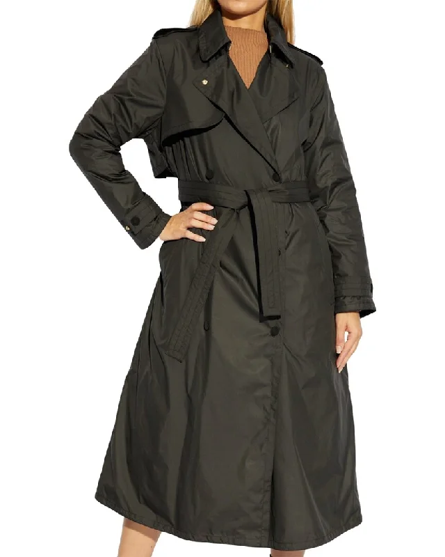 Moncler Barbentane Down Trench Coat