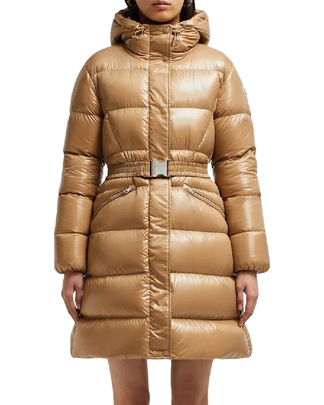 Moncler Bellevue Long Down Jacket