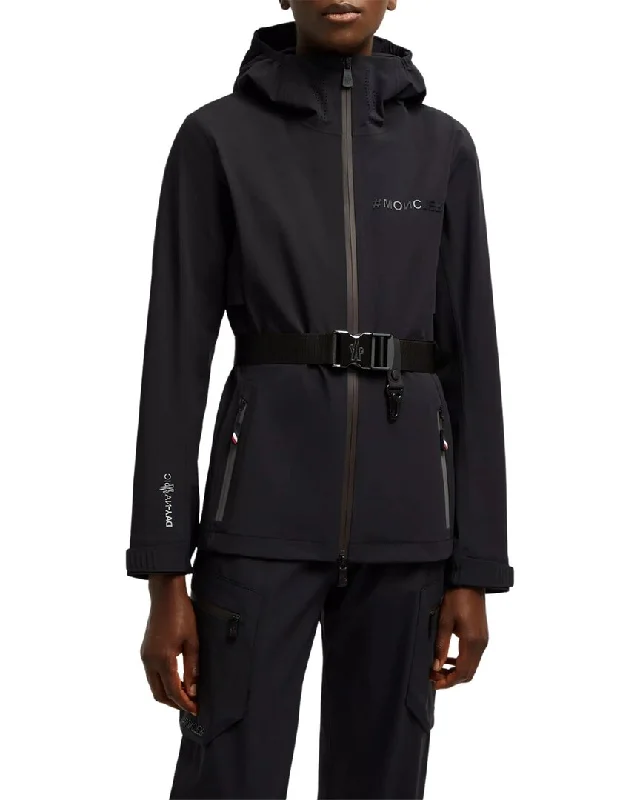 Moncler Fex Hooded Shell Jacket