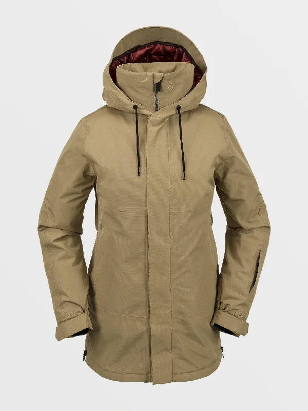 Womens Paxson 2L Tds Inf Parka - Dark Khaki