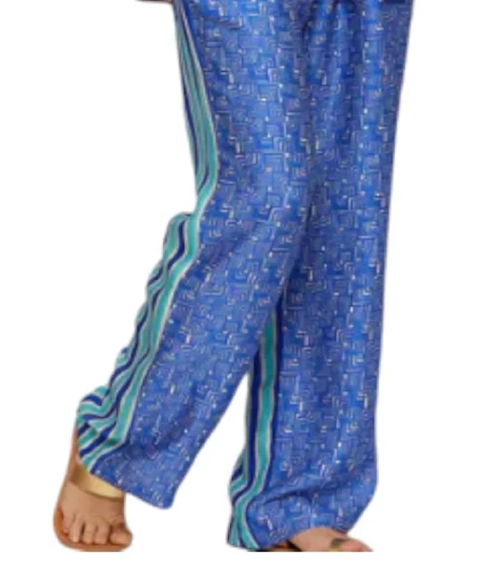 Avery Straight Trouser In Rangoli