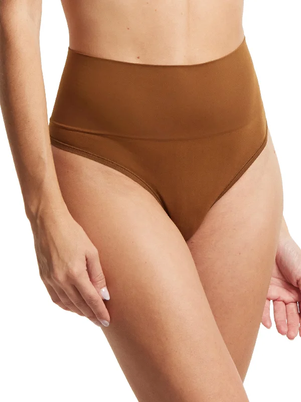 HANKY PANKY BODY™ Midrise Thong Macchiato Brown