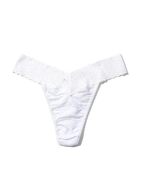 Eco Rx® Lite Original Rise Thong White