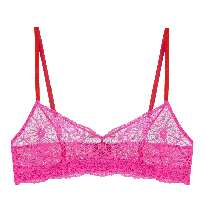 Flora Graphic Lace Bralette