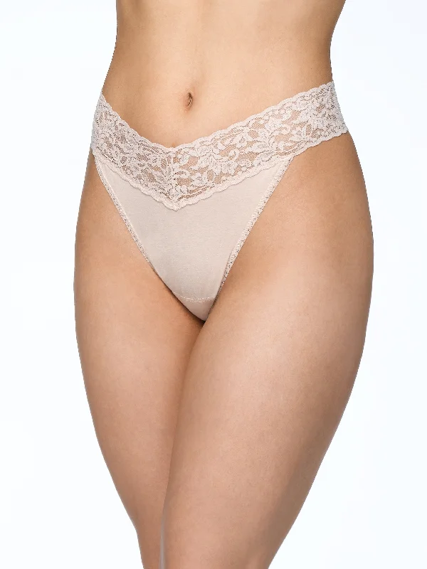 Supima® Cotton Original Rise Thong Chai