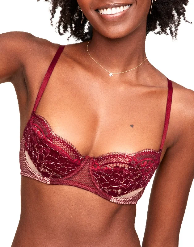 Farina Women's Unlined Balconette Bra