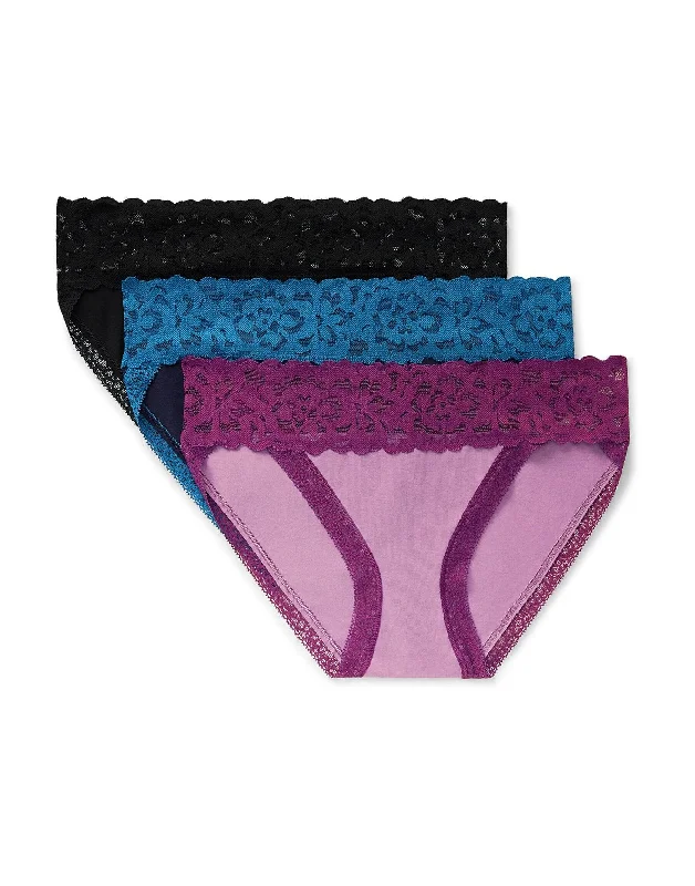 Joanie Women's Plus-Size Bikini Bikini Panties (Pack Of 3)