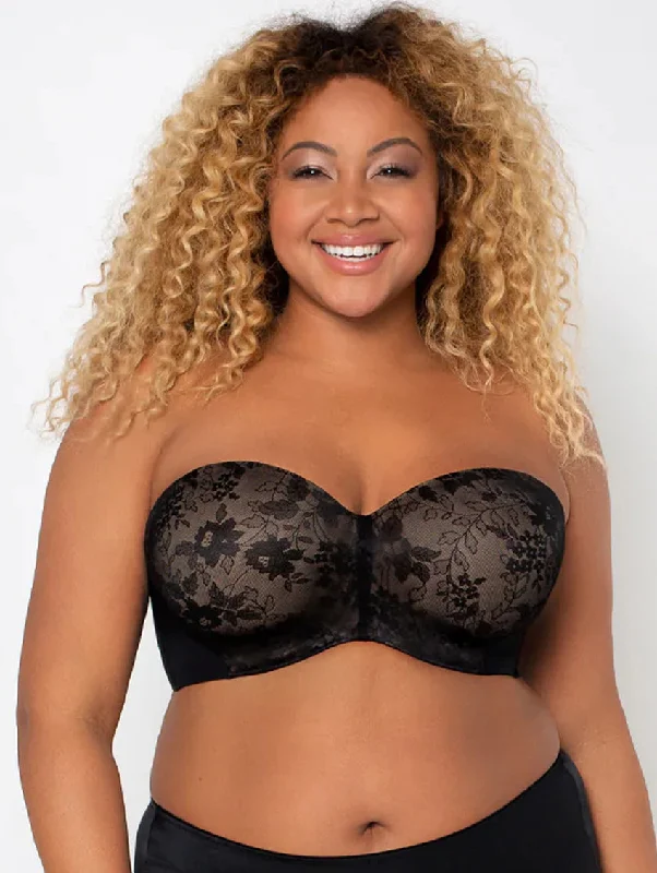 Curvy Couture Strapless Bra