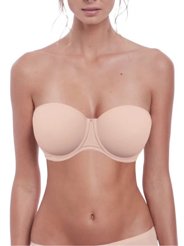 Aura Moulded Strapless Bra - Natural Beige