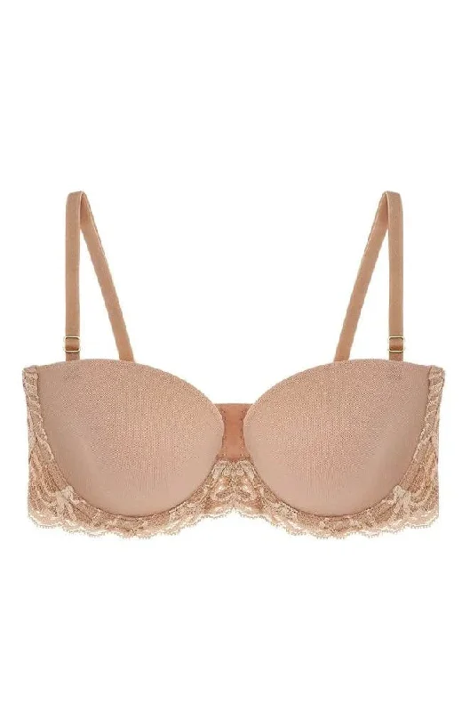 Feathers Multi-way Plunge Strapless Bra