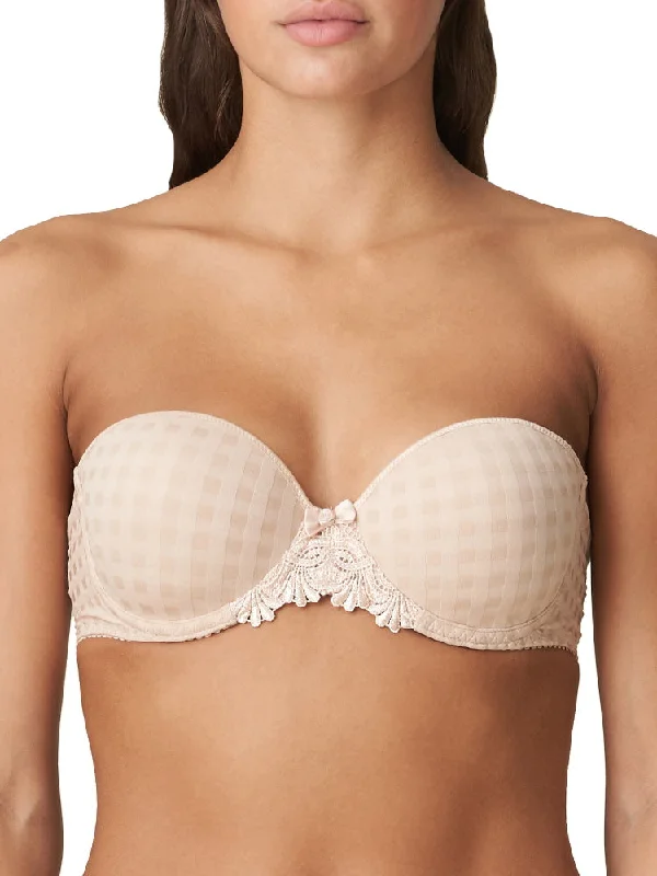 Avero Padded Strapless Bra - Caffé Latte