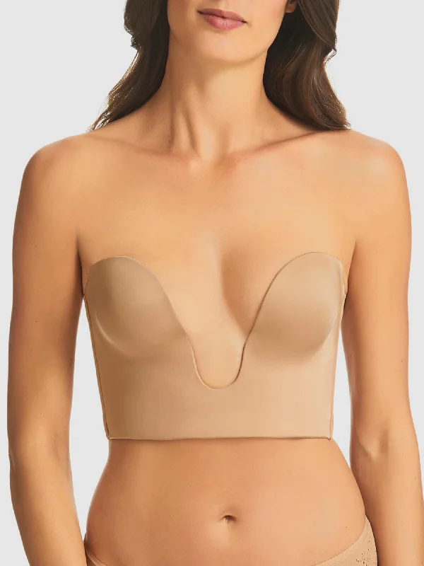 Refined Strapless Plunge Bustier - RL029A