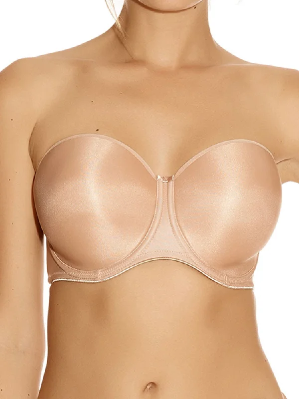 Smoothing Moulded Strapless Bra - Nude