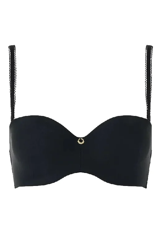 True Lace Bandeau Strapless Bra